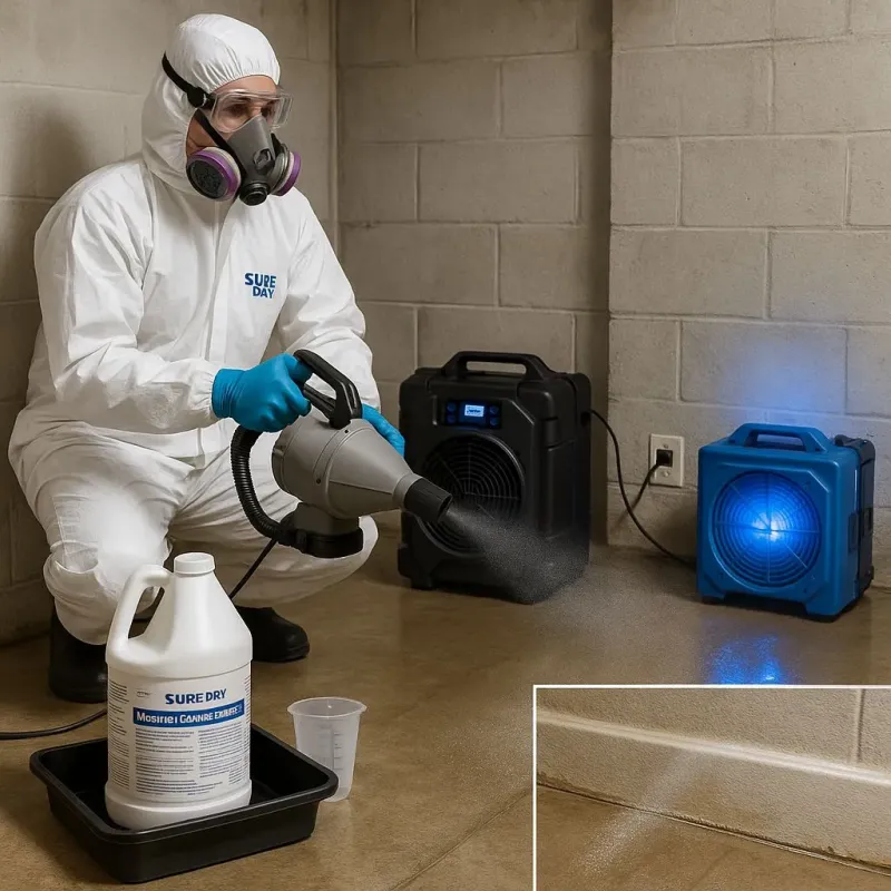 Sanitization and Odor Removal process in Hartford, WI