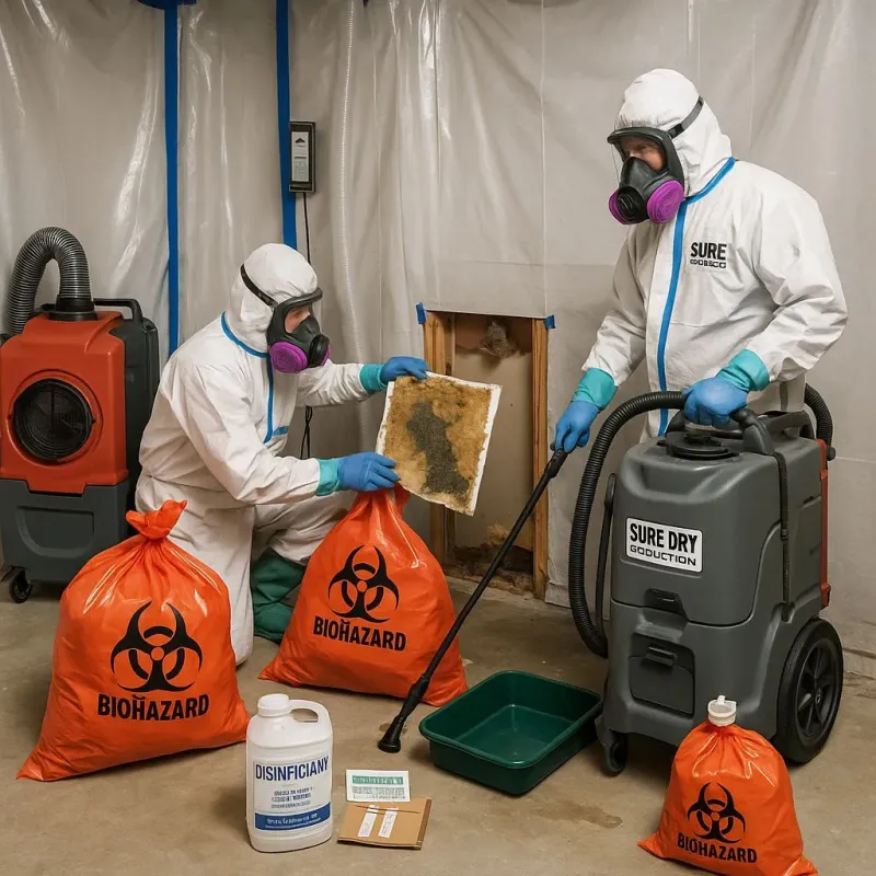 Contaminated Water Handling Protocols process in Hartford, WI